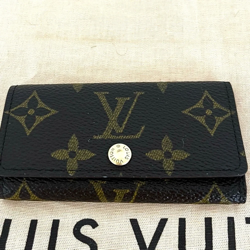 Rare Louis Vuitton 4 Key Case Holder Vintage 1998